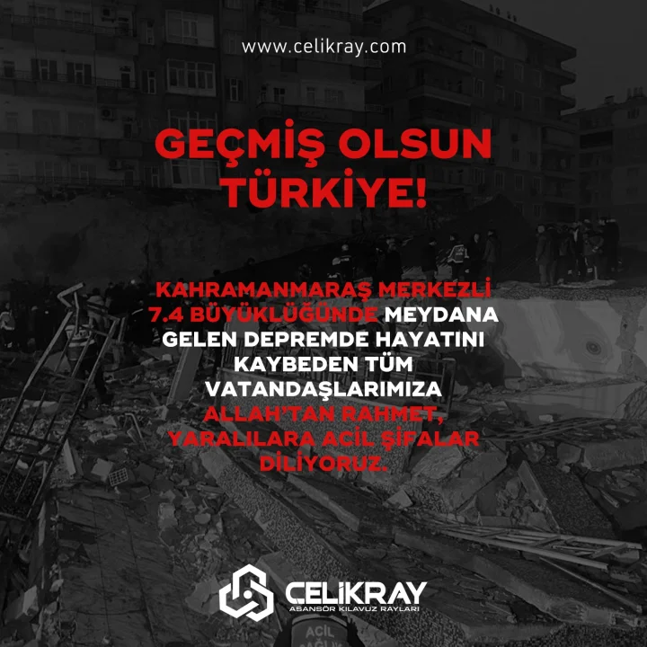 Geçmiş olsun TÜRKİYE